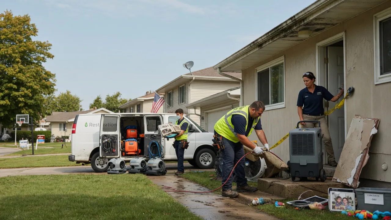 Water Damage Restoration in Vida, OR near me